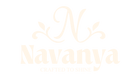 Logo of Navanya with a decorative 'N' on a white background